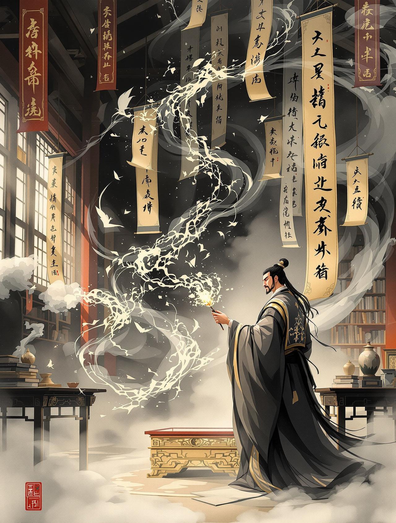 漫展网墨魂番剧封面 - 文墨仙侠题材动画